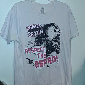 WWE Daniel Bryan Danielson Respect the Beard tshirt Mens L